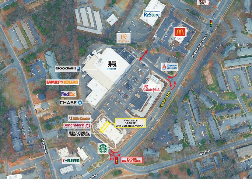 More Photos Of 931 N Wendover Rd, Charlotte Unknown For Lease