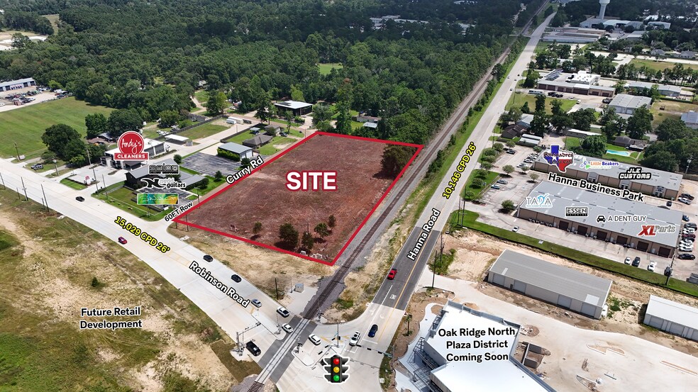 Primary Photo Of Intersection Robinson & Hanna Rd, Conroe Land For Sale