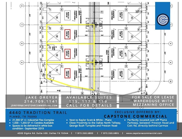 More Photos Of 4440 Tradition Trl, Plano Light Distribution For Lease