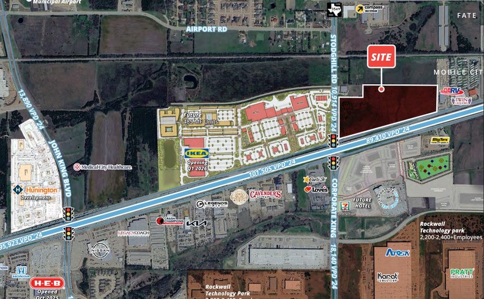 Primary Photo Of NEC I-30 & FM 549, Rockwall Freestanding For Lease
