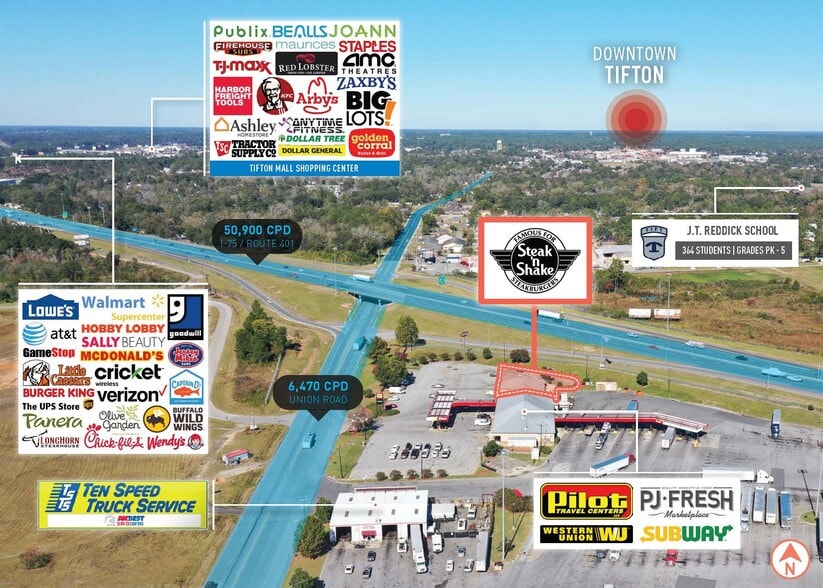 More Photos Of 4429 Old Union Rd, Tifton Fast Food For Sale