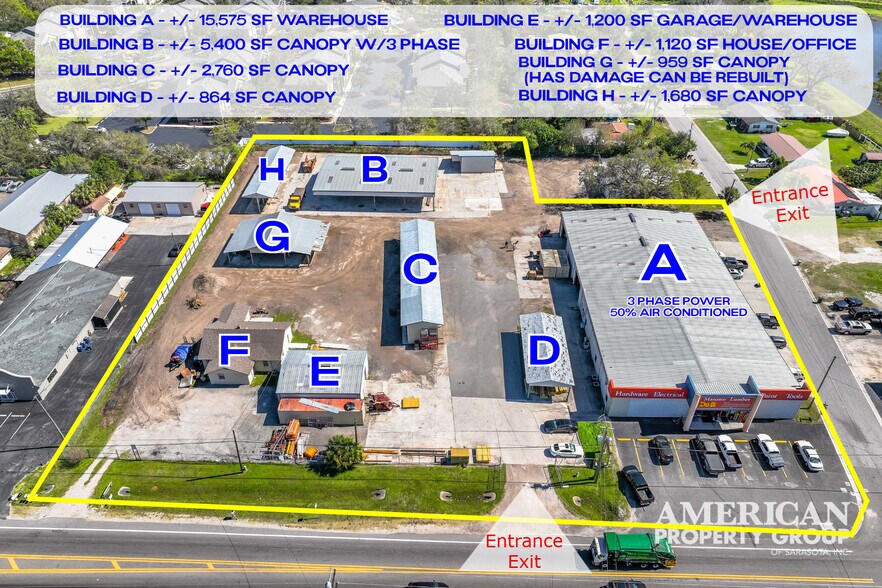 More Photos Of 5611 15th St E, Bradenton Freestanding For Lease