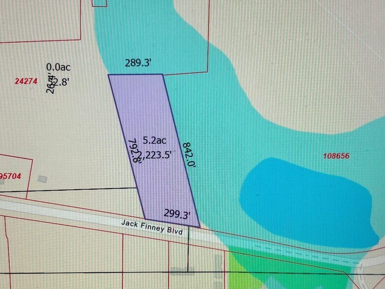 More Photos Of 5.2+/- Acres on Jack Finney blvd, Greenville Land For Sale