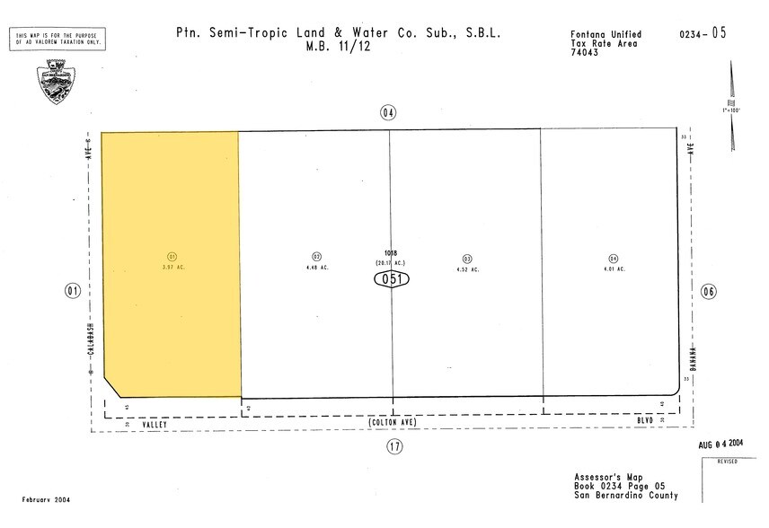 More Photos Of 13910 Valley Blvd, Fontana Land For Lease