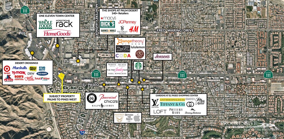 More Photos Of 72608-72624 El Paseo, Palm Desert Unknown For Lease