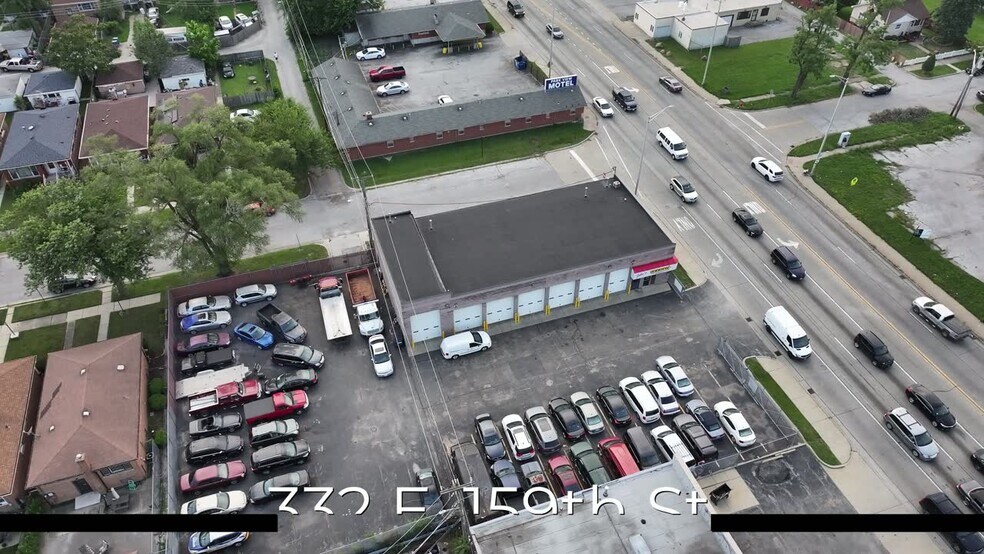 Primary Photo Of 332 E 159th St, Harvey Auto Repair For Sale