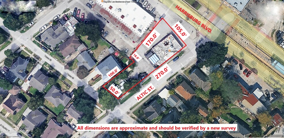 Primary Photo Of 5420 Harrisburg Blvd, Houston Land For Sale