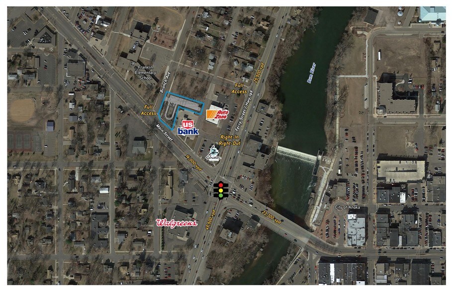 Primary Photo Of 400 W Main St, Anoka General Retail For Lease