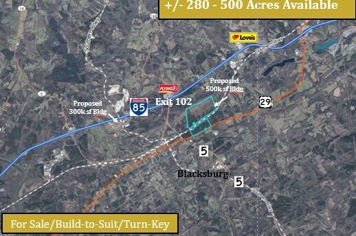 More Photos Of E Cherokee Street, Blacksburg Land For Lease