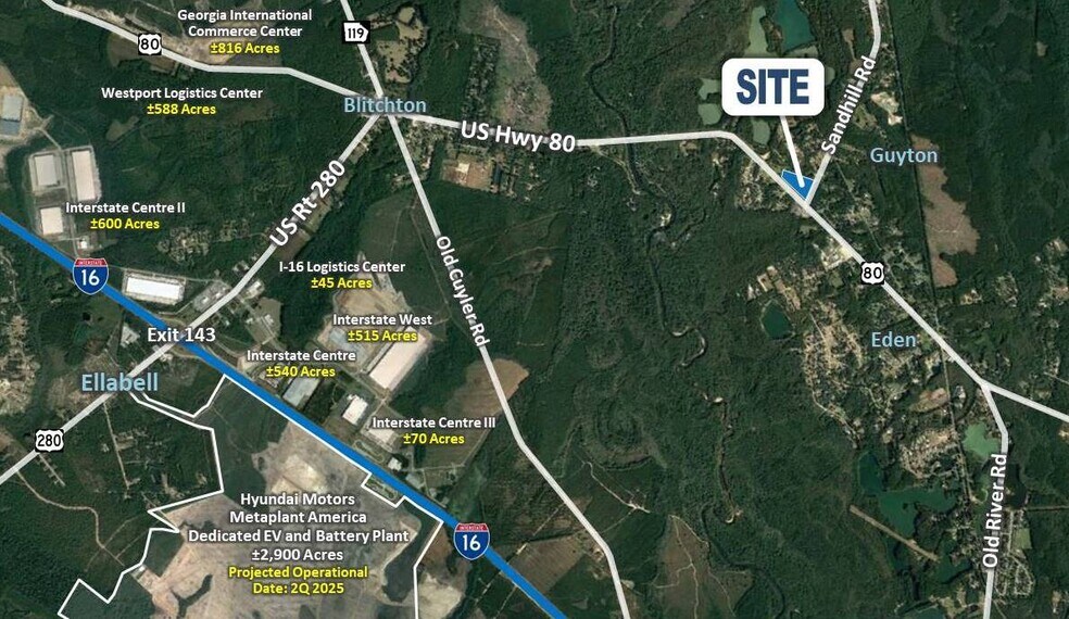 More Photos Of 166 US 80, Guyton Land For Sale