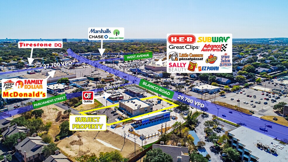 More Photos Of 11900 Blanco Rd, San Antonio General Retail For Lease