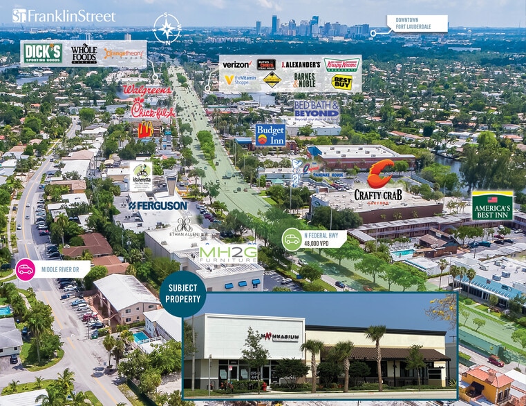 More Photos Of 2980 N Federal Hwy, Fort Lauderdale Storefront Retail Office For Lease