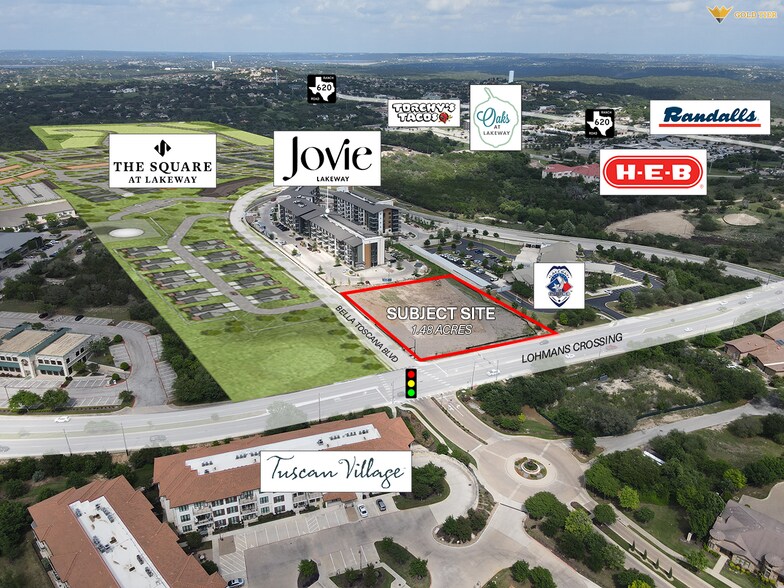 Primary Photo Of 1933 Lohmans Crossing Road, Lakeway Land For Sale