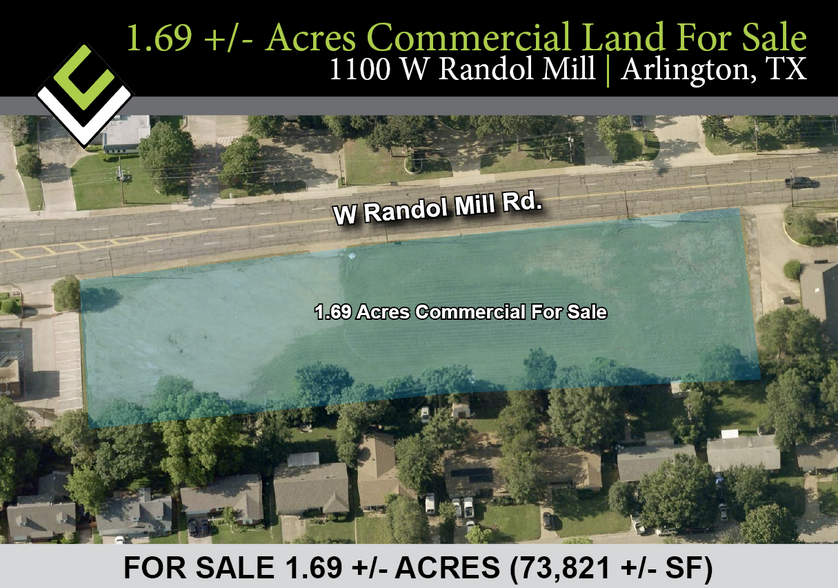 Primary Photo Of 1100 W Randol Mill Rd, Arlington Land For Sale