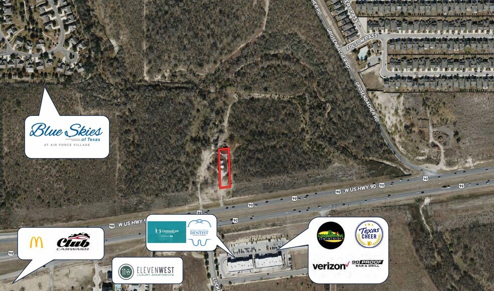 More Photos Of 11925 W US Highway 90, San Antonio Land For Sale