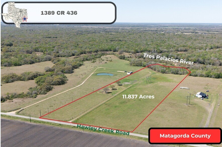 More Photos Of 1389 CR 436 HAWLEY CEMETARY Rd, Blessing Land For Sale