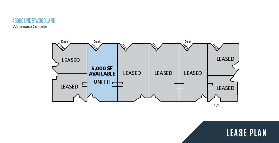 More Photos Of 45000 Underwood Ln, Sterling Warehouse For Lease