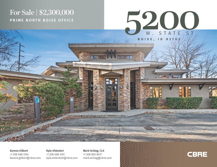 Primary Photo Of 5200 W State St, Boise Office For Sale
