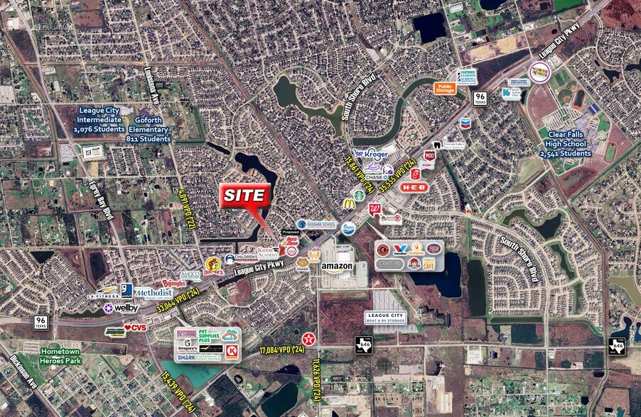 More Photos Of 2020 E League City Pky, League City Land For Lease