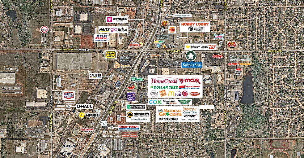 More Photos Of 128 E 33rd St, Edmond Freestanding For Lease