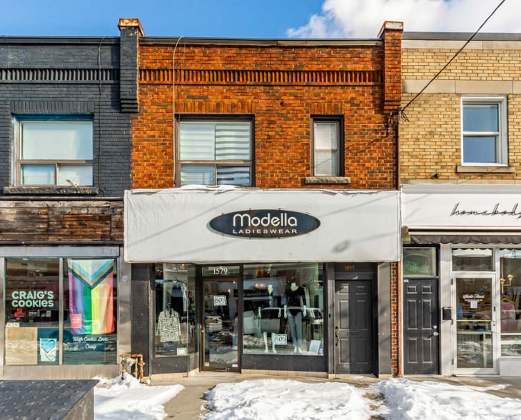 Primary Photo Of 1577-1579 Bayview Ave, Toronto Storefront Retail Residential For Lease
