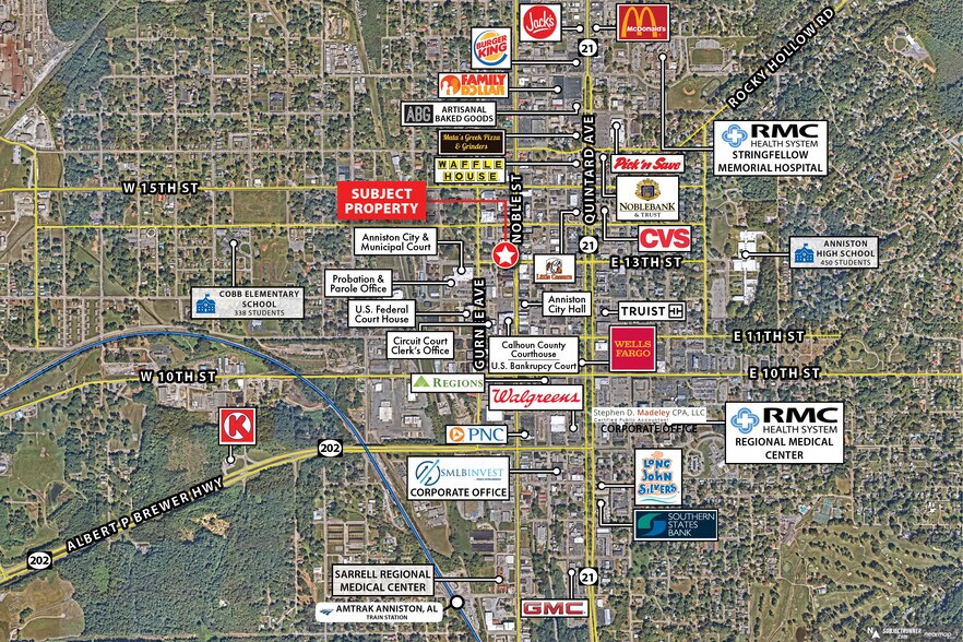 More Photos Of 1302 Noble St, Anniston Office Residential For Lease