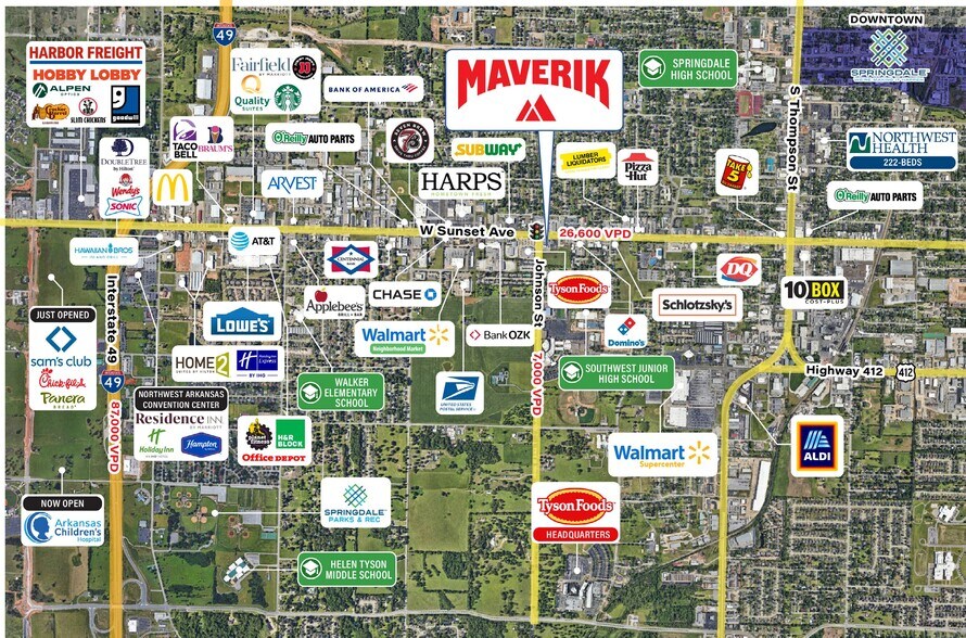 More Photos Of 2351 W Sunset Ave, Springdale Convenience Store For Sale