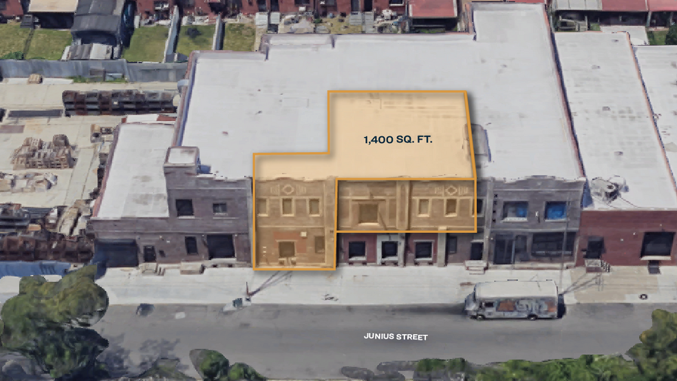 Primary Photo Of 542 Junius st, Brooklyn Industrial For Sale