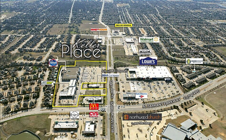 More Photos Of 2041-2061 Rufe Snow Dr, Keller Unknown For Lease