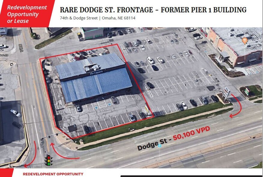 More Photos Of 7405-7407 Dodge St, Omaha Unknown For Lease