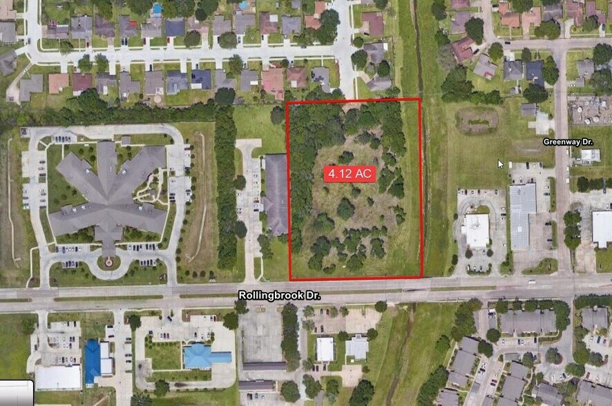 Primary Photo Of 00 Rollingbrook Dr, Baytown Land For Sale