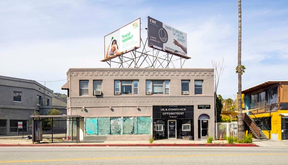 Primary Photo Of 7441-7447 W Sunset Blvd, Los Angeles Storefront Retail Office For Lease