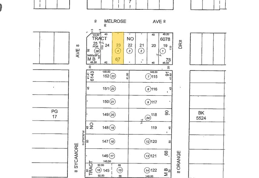 More Photos Of 6918 Melrose Ave, Los Angeles General Retail For Lease