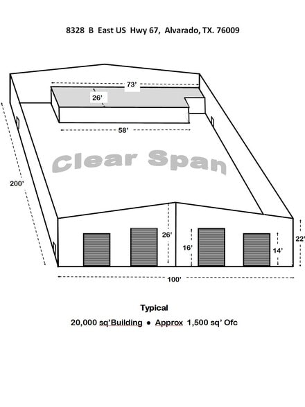 More Photos Of 8328 E Highway 67 Hwy, Alvarado Unknown For Lease