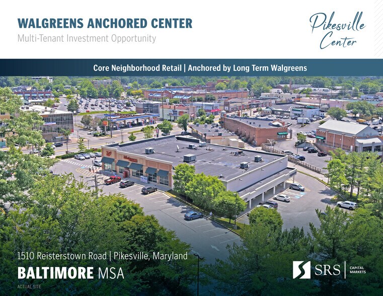 Primary Photo Of 1510 Reisterstown Rd, Pikesville Drugstore For Sale