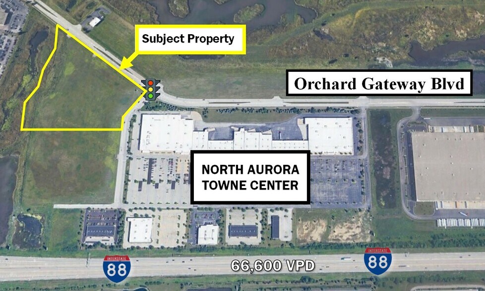 Primary Photo Of Orchard Gateway Boulevard, North Aurora Land For Sale