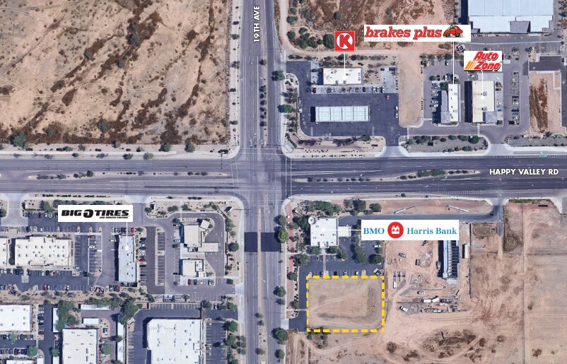 More Photos Of 1875 W Happy Valley Rd, Phoenix Land For Lease