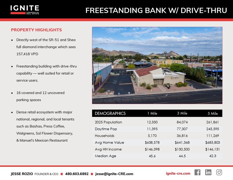 More Photos Of 10440 N 32nd St, Phoenix Bank For Sale