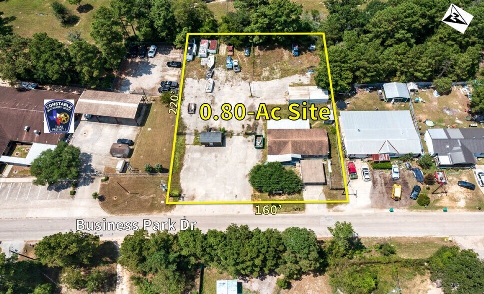 Primary Photo Of 123 Business Park Dr, Willis Warehouse For Sale