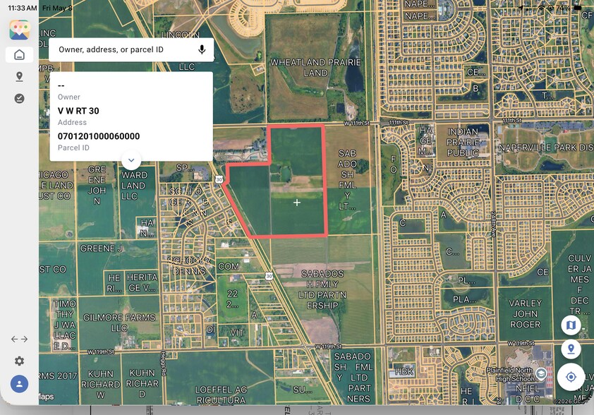 More Photos Of 25605 W 111th St, Plainfield Land For Sale