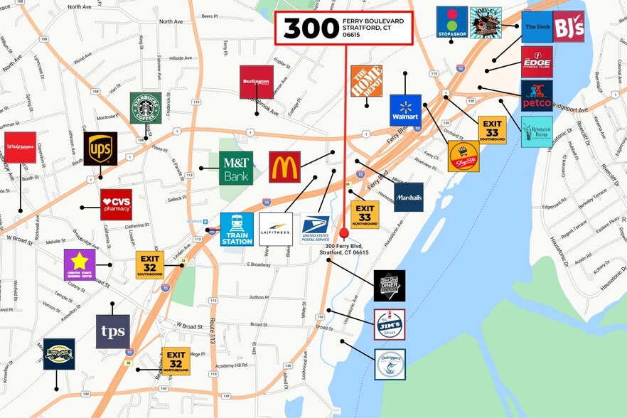 More Photos Of 300 Ferry Blvd, Stratford General Retail For Sale