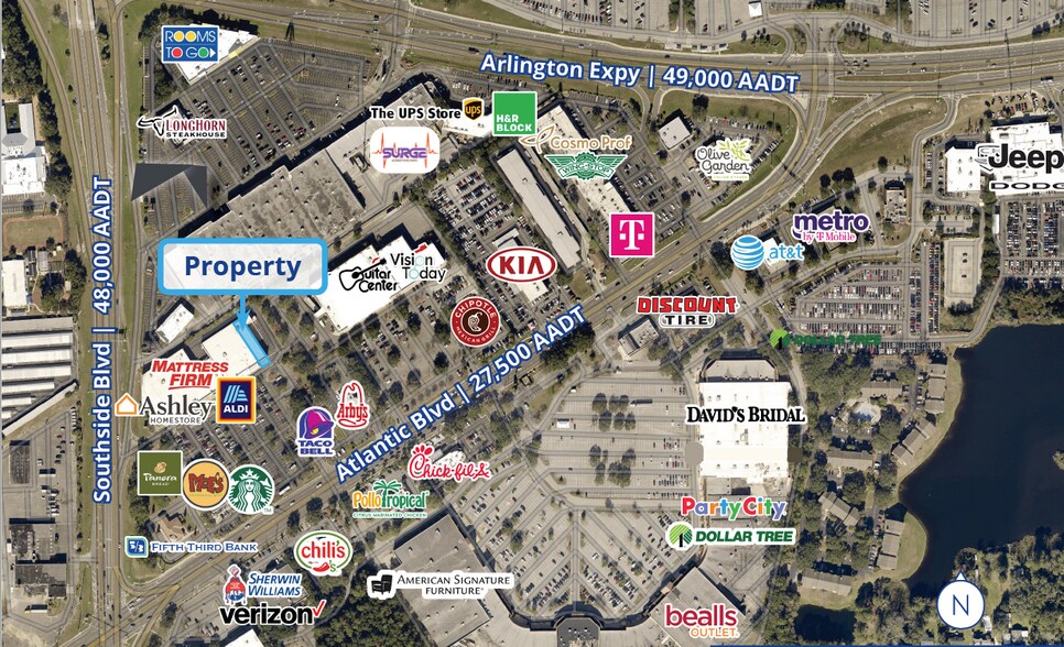 More Photos Of 9317-9337 Atlantic Blvd, Jacksonville Unknown For Lease