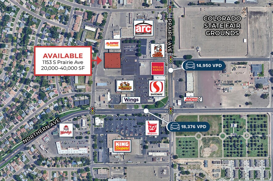More Photos Of 1153 S Prairie Ave, Pueblo General Retail For Lease