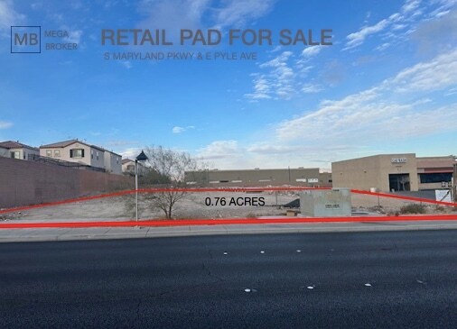 More Photos Of S Maryland Pkwy @ E Pyle Ave, Las Vegas Land For Sale