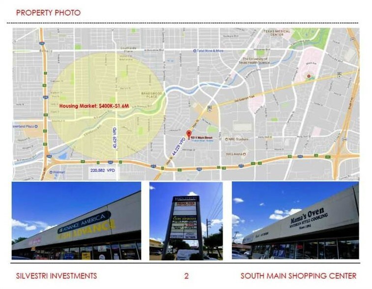 More Photos Of 9211-9295 S Main St, Houston Unknown For Lease