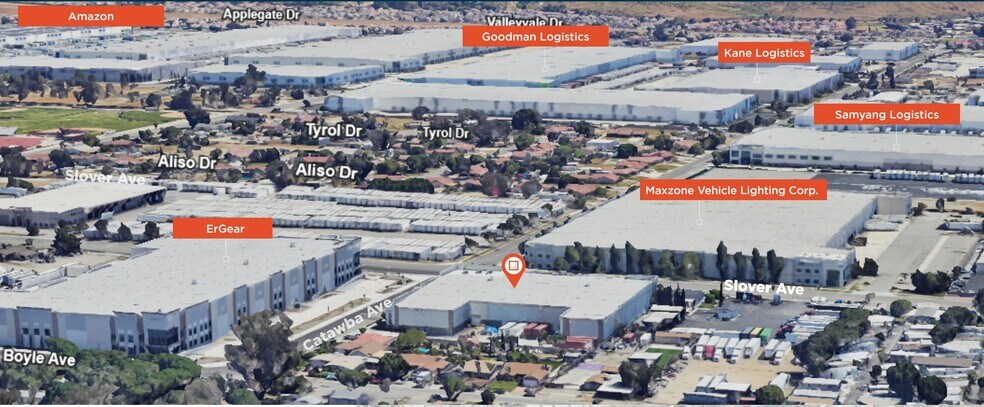 More Photos Of 15850 Slover Ave, Fontana Distribution For Lease