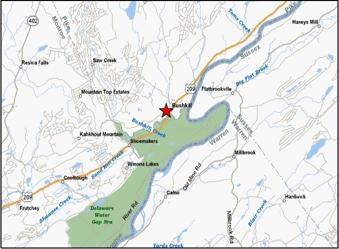 Primary Photo Of 3251 Route 209, Bushkill Convenience Store For Lease