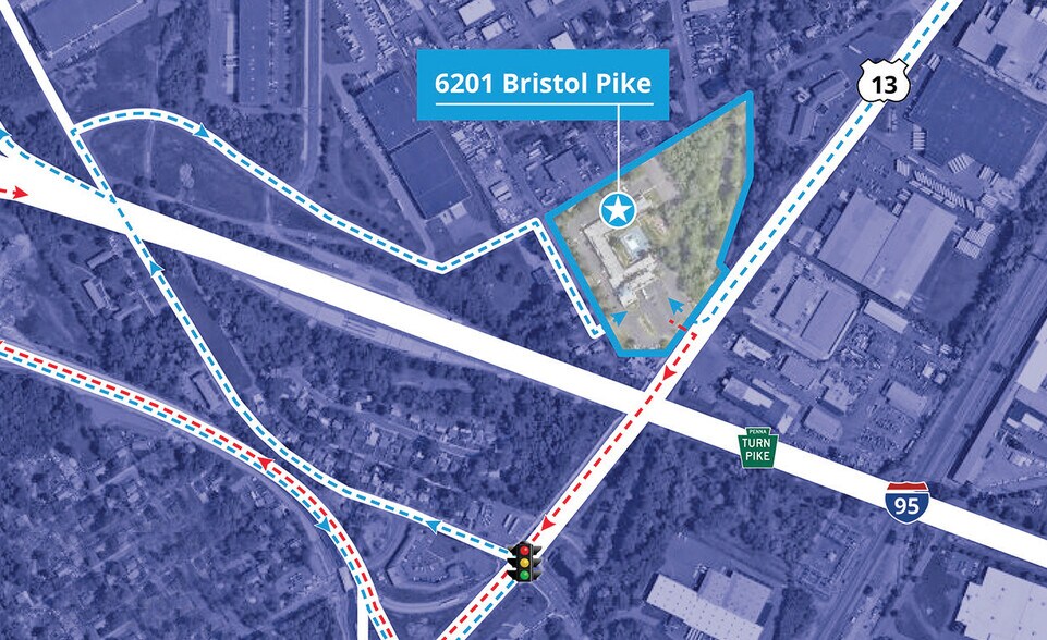 More Photos Of 6201 Bristol Pike, Levittown Distribution For Lease