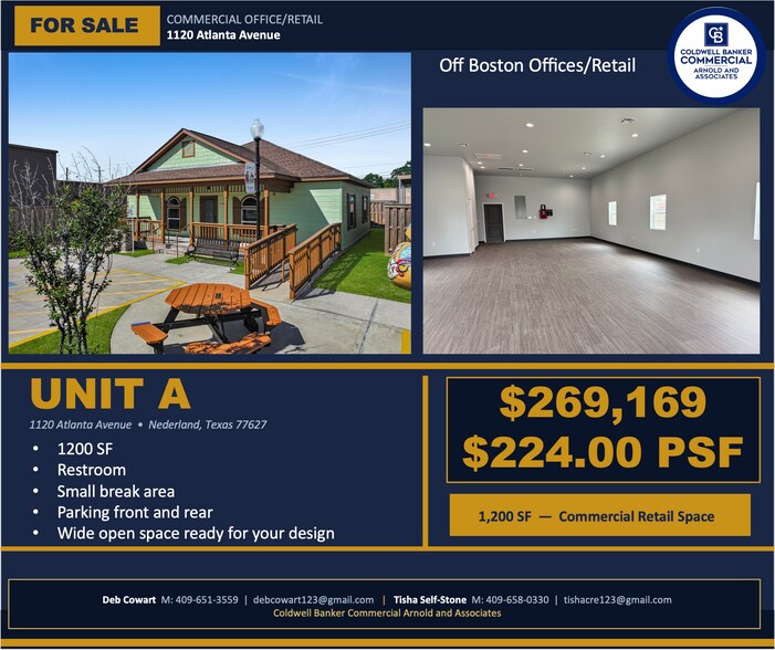 Primary Photo Of 1120 Atlanta Ave, Nederland Office For Sale