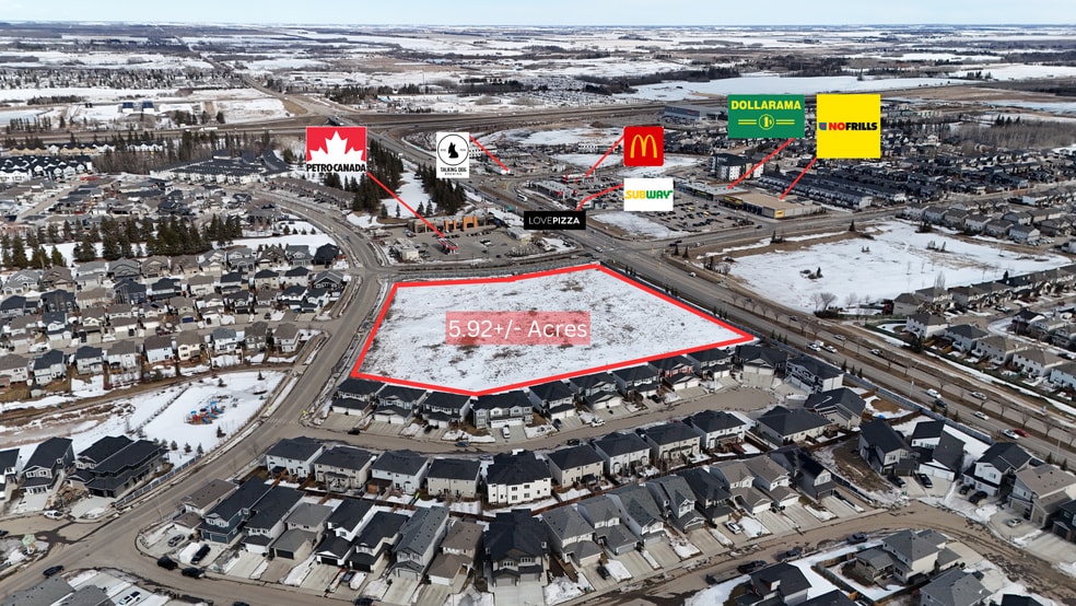 Primary Photo Of 820 King St, Spruce Grove Land For Sale